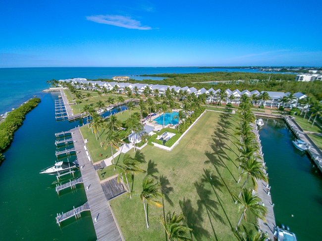 Arial Picture of Indigo Reef Resort and Marina